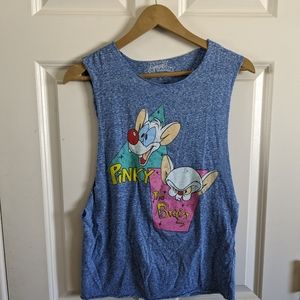 Pinky and the Brain workout tank top